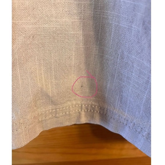 Free People Calla Pleated Linen Blend Trouser
Shorts Size 12 - Picture 3 of 3